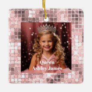 Queen Custom Photo Christmas Ornament
