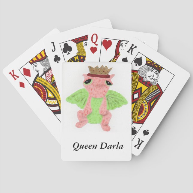 Queen Darla playing cards by JML (Back)