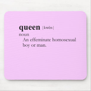QUEEN (definition) Mouse Mat