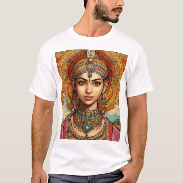 queen design art T-Shirt (Front)