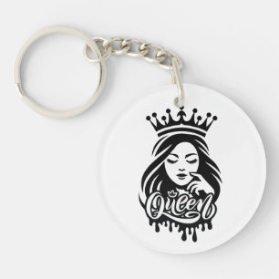 Queen Design – Elegant Royal Crown Key Ring