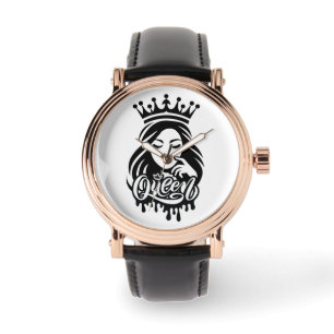 Queen Design – Elegant Royal Crown Watch