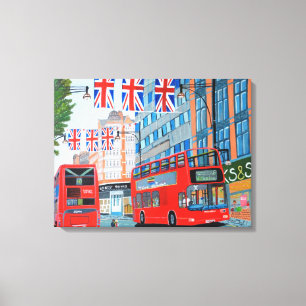 Queen Diamond Jubilee canvas Print