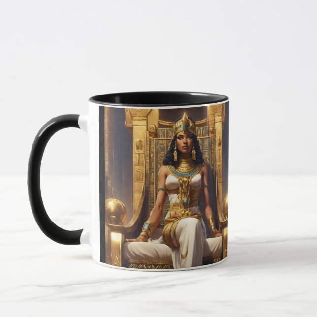 queen egypt mug (Left)