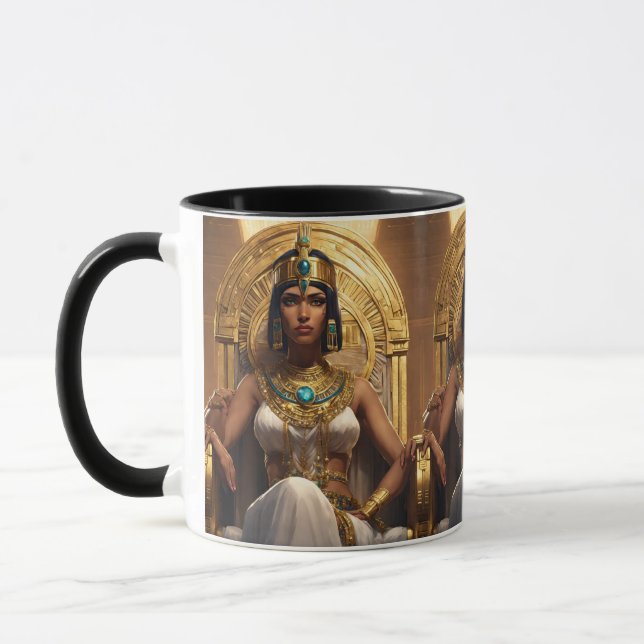 queen egypt mug (Left)