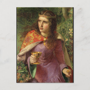 Queen Eleanor, c. 1858 by Frederick Sandys Postcard