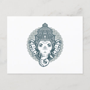 Queen Elephant Postcard