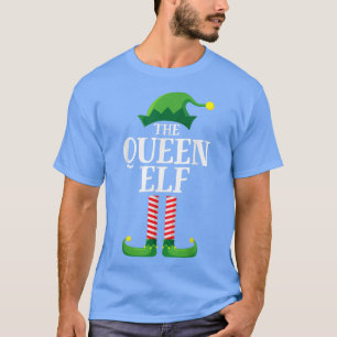Queen Elf Matching Family Group Christmas Party Pa T-Shirt