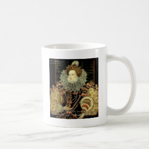 Queen Elizabeth 1 Love/Honour Love Quote Gifts Coffee Mug