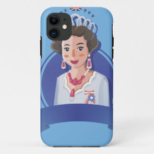 queen elizabeth 2 iPhone 11 case