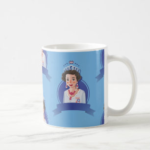 queen elizabeth 2 coffee mug