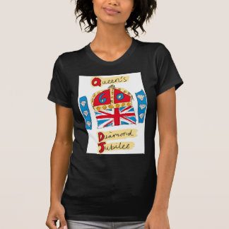 queen elizabeth diamond jubilee 2012 T-Shirt