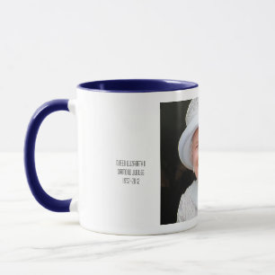 Queen Elizabeth Diamond Jubilee commemorative mug