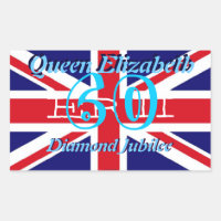 Queen Elizabeth Diamond Jubilee sticker