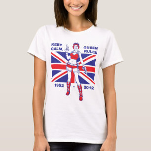 Queen Elizabeth Diamond Jubilee women's T-shirt