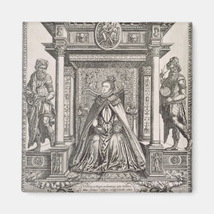 Queen Elizabeth I (1533-1603) as Patron of Geograp Magnet