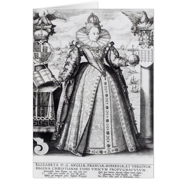 Queen Elizabeth I  1596 (Front)