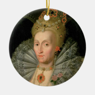 Queen Elizabeth I (bust length portrait) (see also Ceramic Tree Decoration