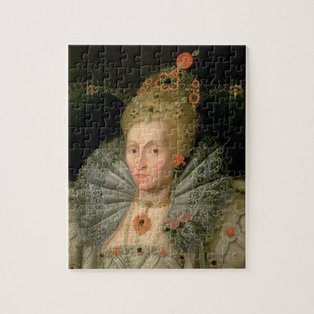Queen Elizabeth I (bust length portrait) (see also Jigsaw Puzzle (Vertical)