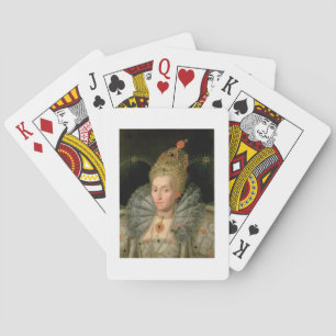 Queen Elizabeth I (bust length portrait) (see also Playing Cards