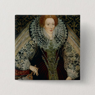 Queen Elizabeth I, c.1585-90 15 Cm Square Badge