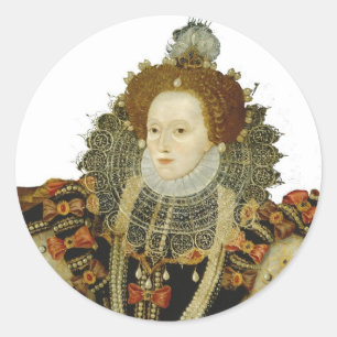 Queen Elizabeth I Classic Round Sticker
