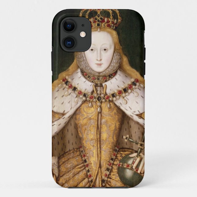 Queen Elizabeth I in Coronation Robes Case-Mate iPhone Case (Back)