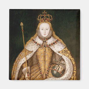 Queen Elizabeth I in Coronation Robes Magnet