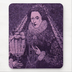 Queen Elizabeth I in lavender Mouse Mat