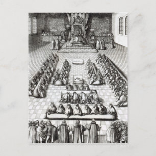 Queen Elizabeth I  in Parliament Postcard