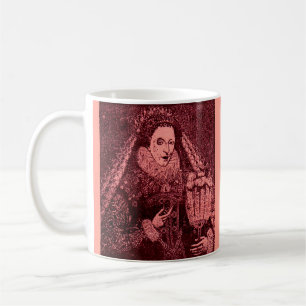 Queen Elizabeth I in pink Coffee Mug