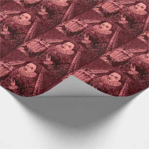 Queen Elizabeth I in pink Wrapping Paper