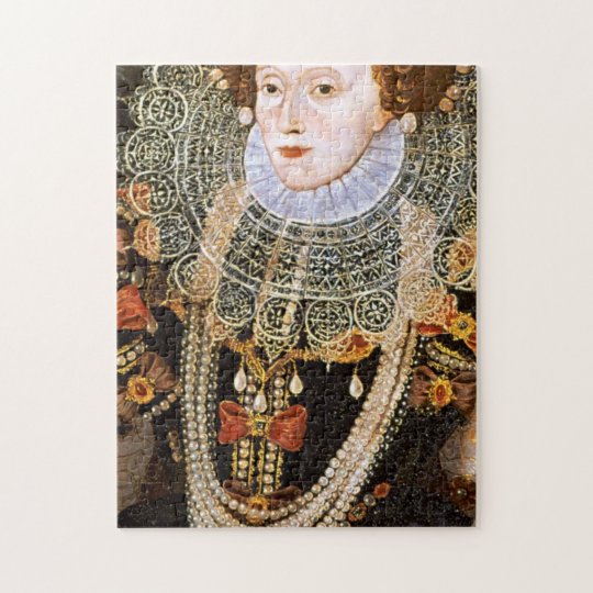 Queen Elizabeth I Jigsaw Puzzle Zazzle.co.uk