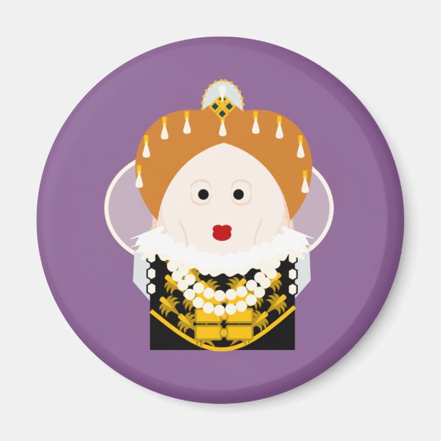 Queen Elizabeth I Magnet (Front)