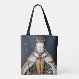 Queen Elizabeth I of England in Coronation Robe Tote Bag