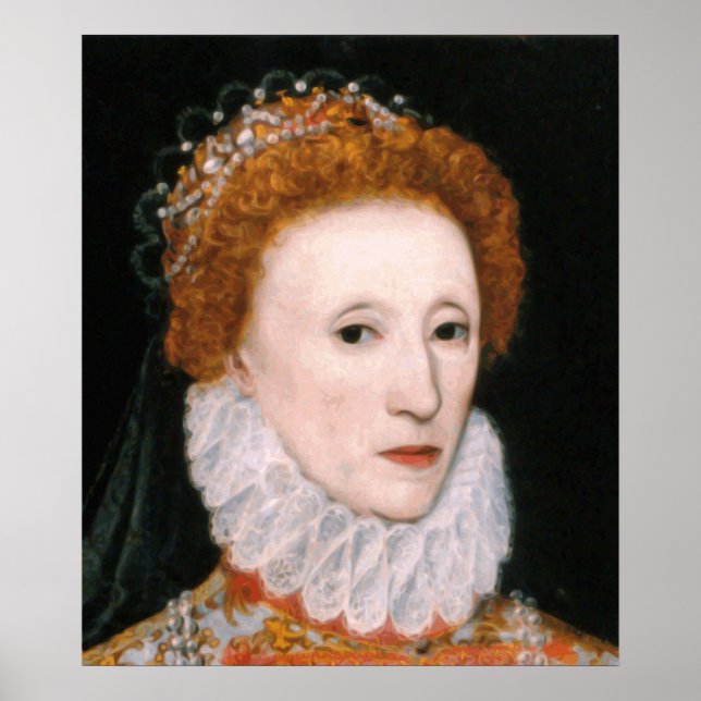 Queen Elizabeth I Poster (Front)