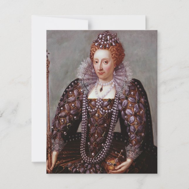 Queen Elizabeth I with pearls (Front)
