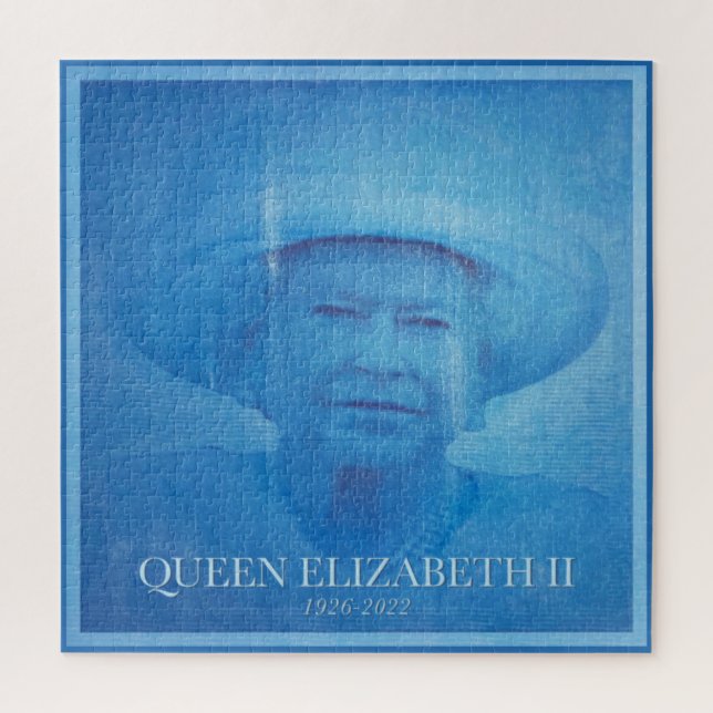 Queen Elizabeth II 1926-2022  Jigsaw Puzzle (Vertical)