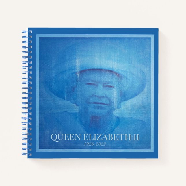 Queen Elizabeth II 1926-2022  Notebook (Front)