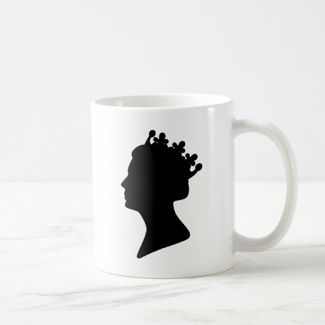 Queen Elizabeth II Coffee Mug (Right)