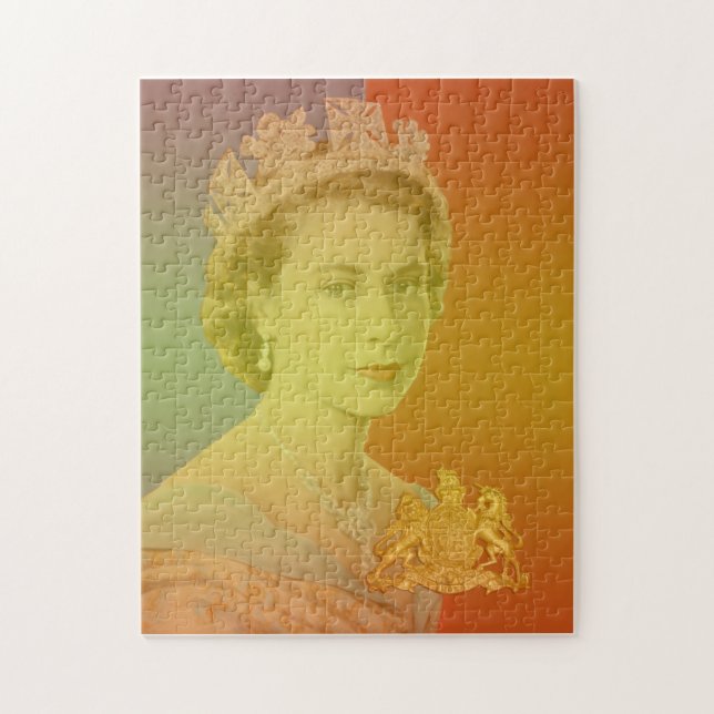 Queen Elizabeth II Jigsaw Puzzle (Vertical)