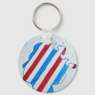 Queen Elizabeth II Jubilee Platinum England UK Key Ring