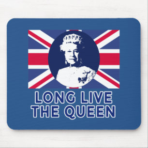 Queen Elizabeth II Long Live the Queen Mouse Mat