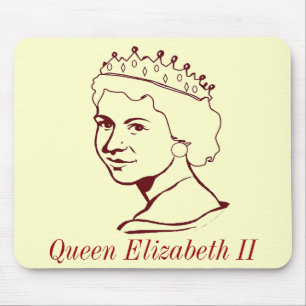 Queen Elizabeth II Mouse Mat