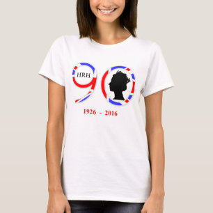 Queen Elizabeth II Of England 90th Birthday T-Shirt
