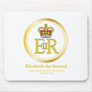 Queen Elizabeth II Reign Mouse Mat