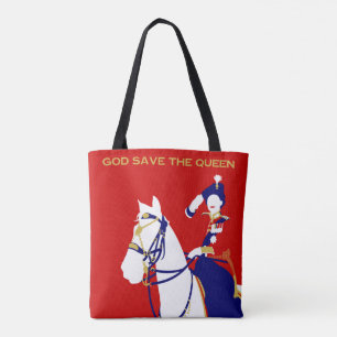 Queen Elizabeth II Trooping the Colour Tote