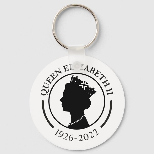 Queen Elizabeth ll Commemorative Key Chain  (Front)