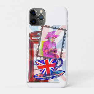 Queen Elizabeth- London Tourist Big Ben Case-Mate iPhone Case