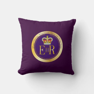 Queen Elizabeth Longest Reign Medal Cushion